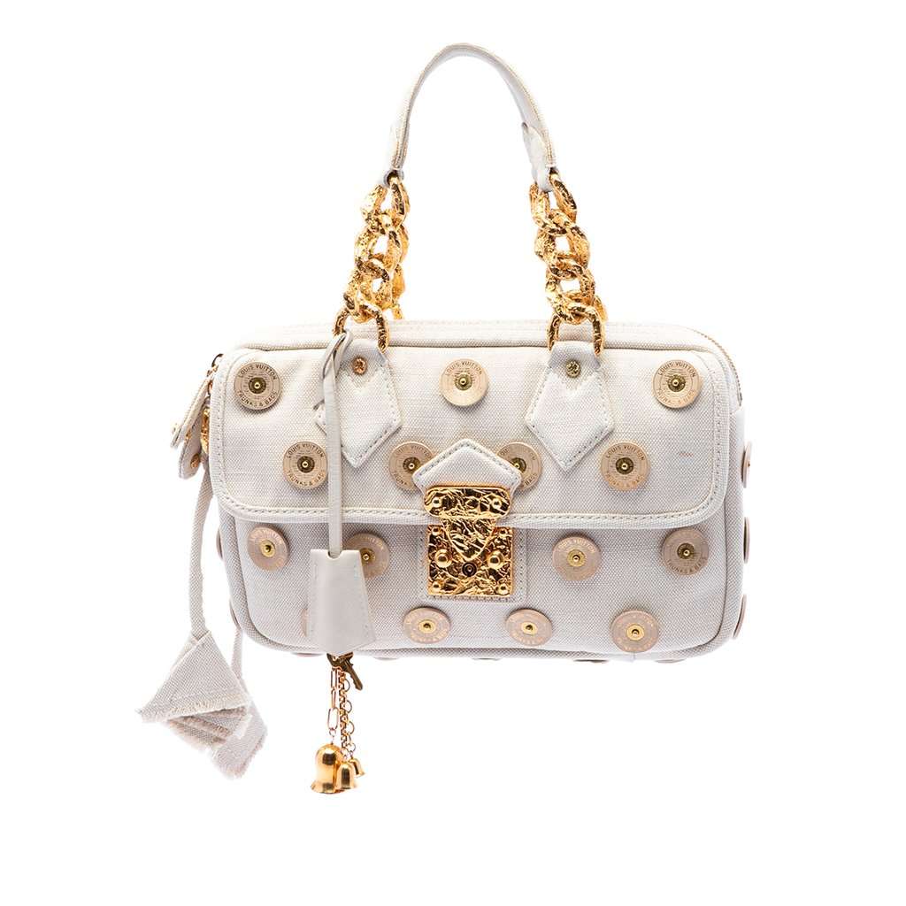 Louis Vuitton Polka Dots Panama Tinkerbell White Very good condition - Front View