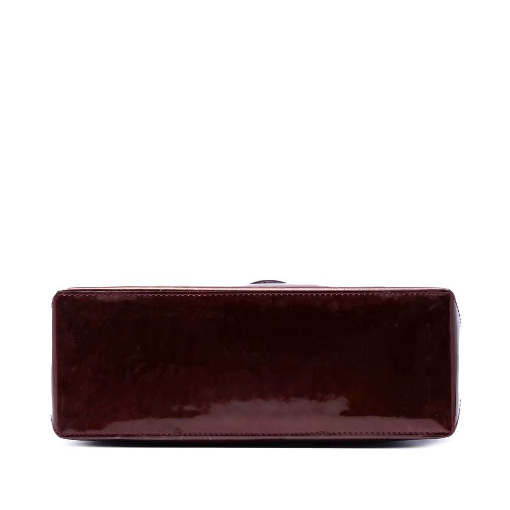 Louis Vuitton Monogram Vernis Wilshire PM Red Leather Good - Inside View