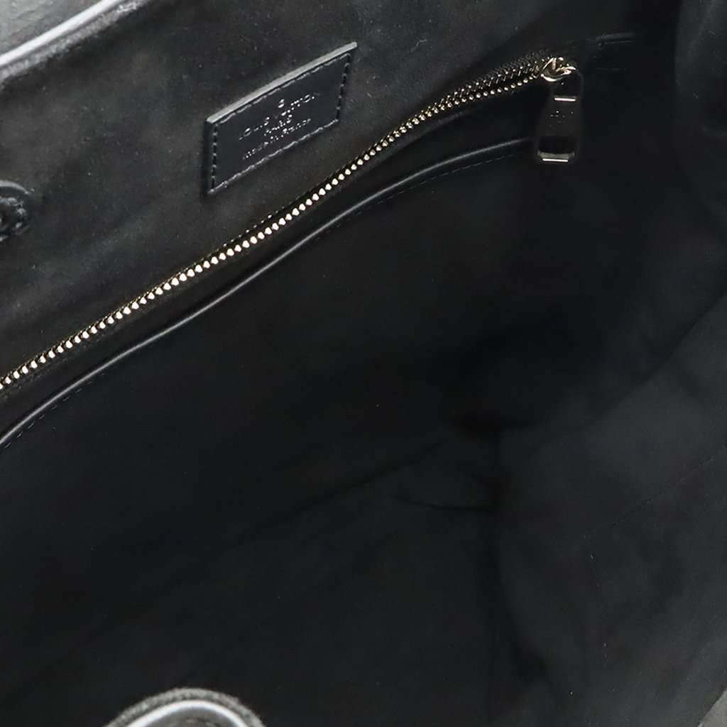 Louis Vuitton Epi Christopher Backpack PM Black Leather Very good - Inside View