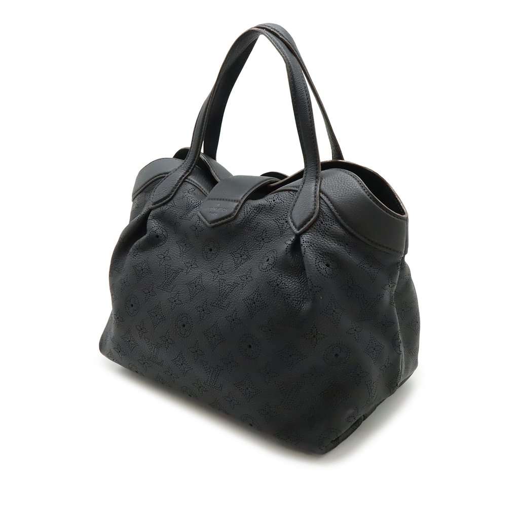 Louis Vuitton Monogram Mahina Cirrus PM Black Leather Very good condition - Back View