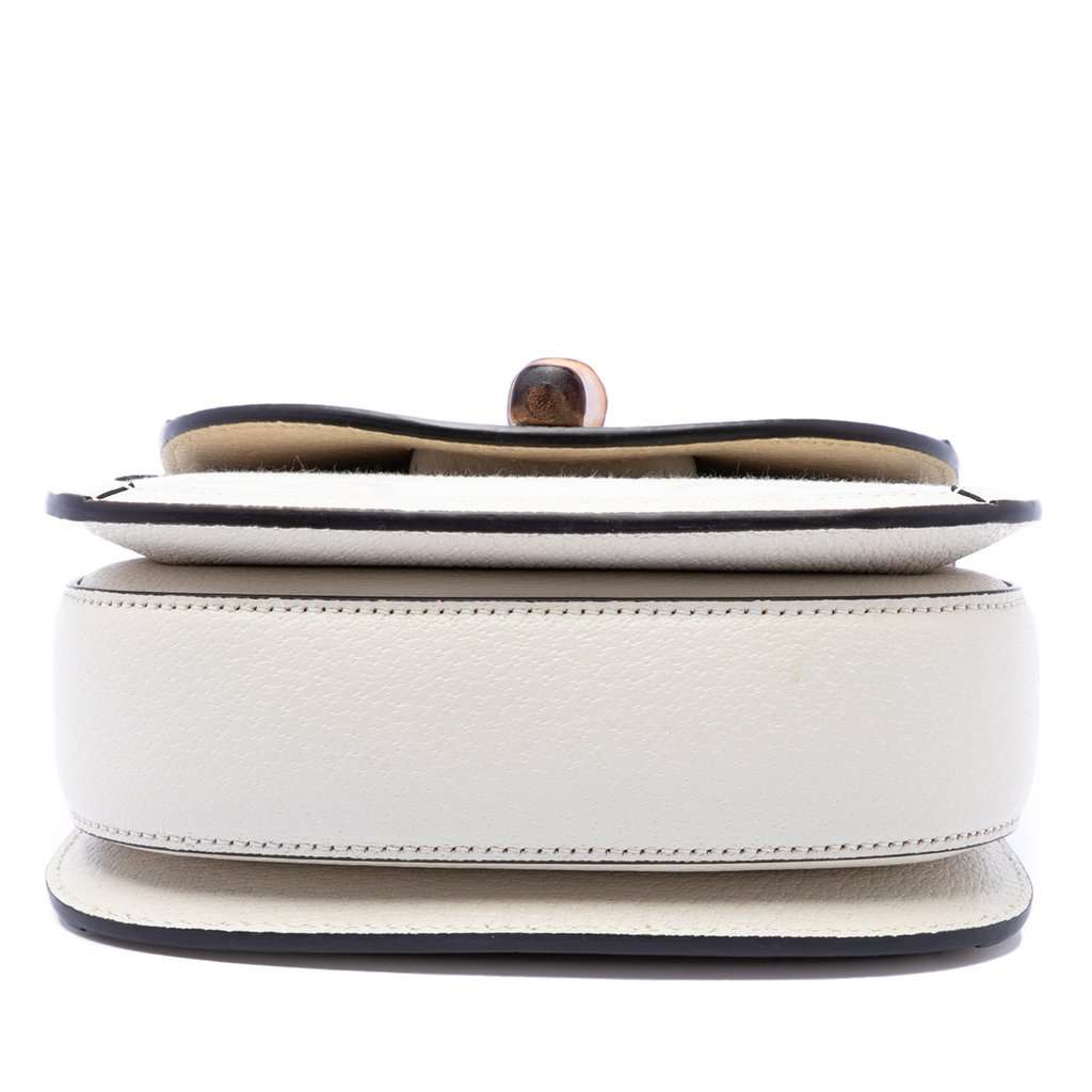 Gucci Mini Jumbo GG Canvas 1947 Web Bamboo Top Handle Bag Beige Very good condition - Inside View