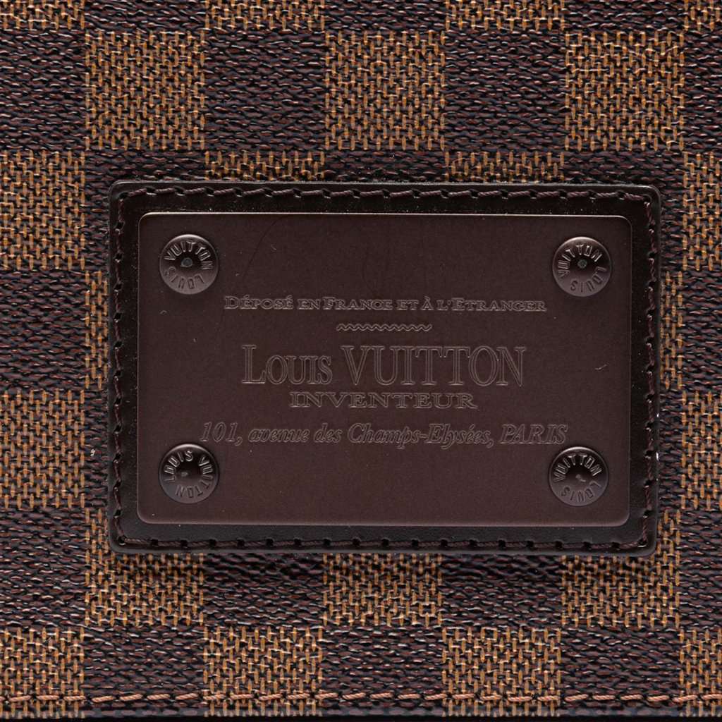 Louis Vuitton Damier Ebene Brooklyn MM Brown Very good condition - Box View