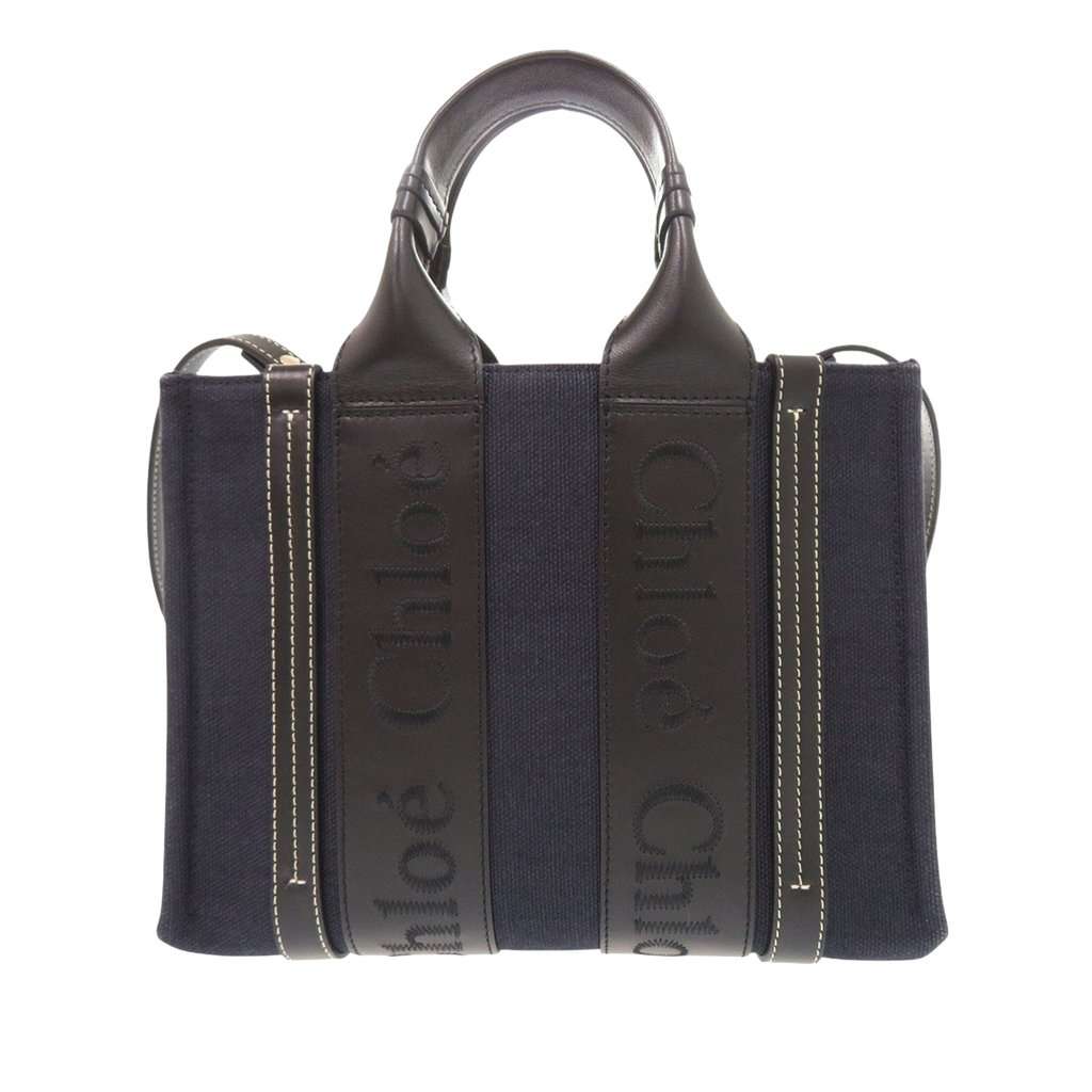 Chloé Small Canvas Woody Tote MultiColor Very good condition - Back View