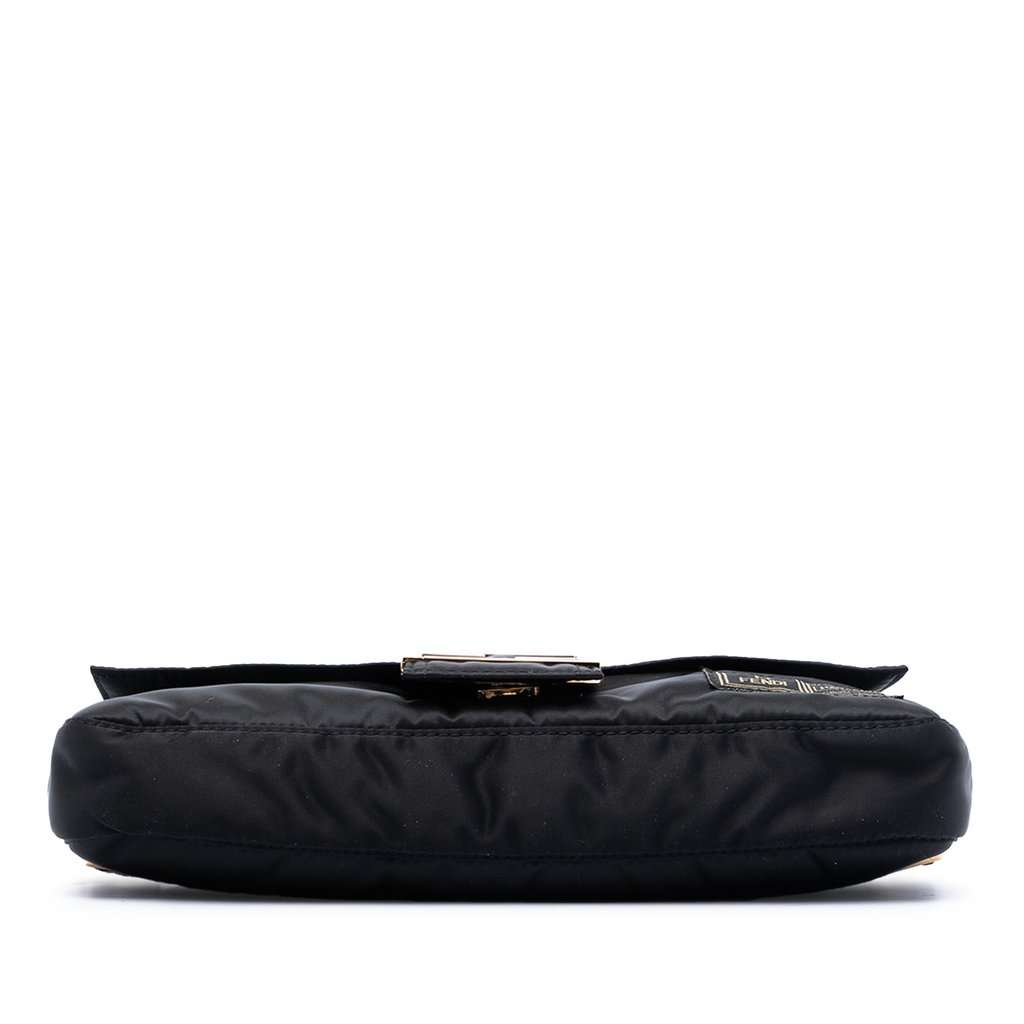 Fendi Porter Yoshida Nylon Convertible Baguette Satchel Black Very good condition - Inside View