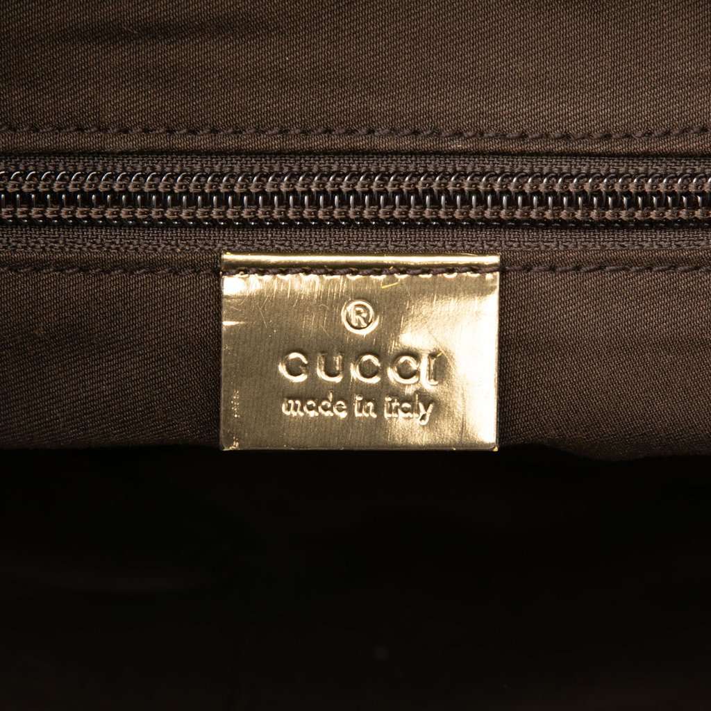 Gucci GG Canvas Web Tote Beige Very good condition - Box View