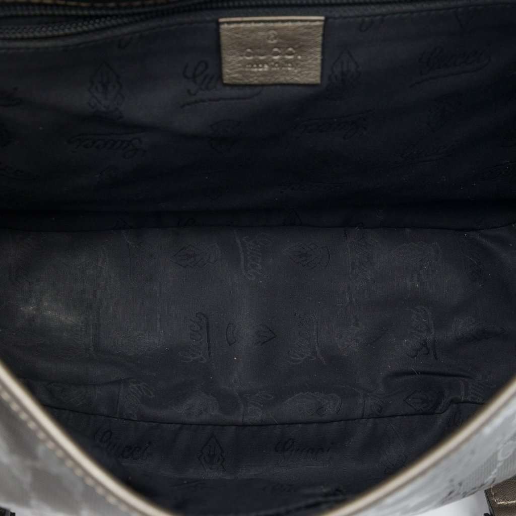 Gucci GG Imprime Crossbody Brown Very good - Model View