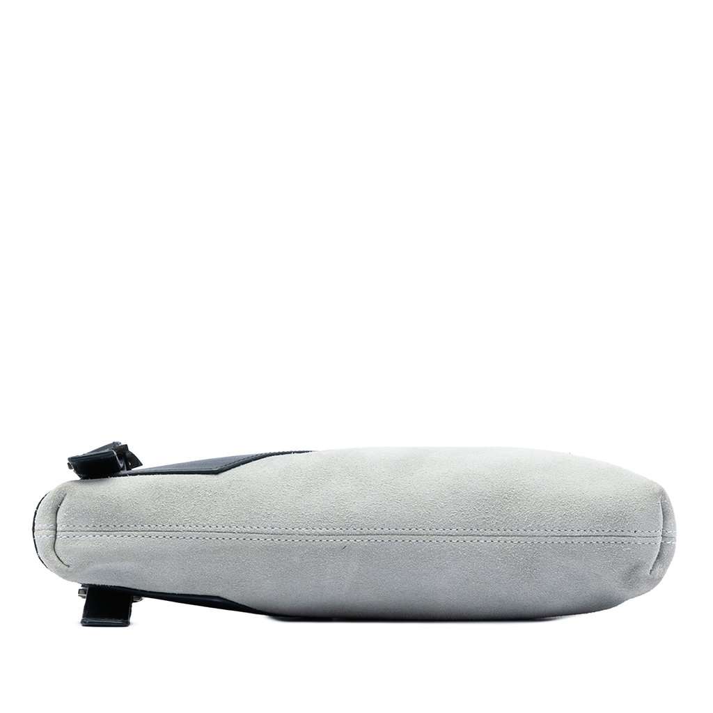 Loewe Suede Anagram Switching Shoulder Bag MultiColor Leather Very good - Inside View
