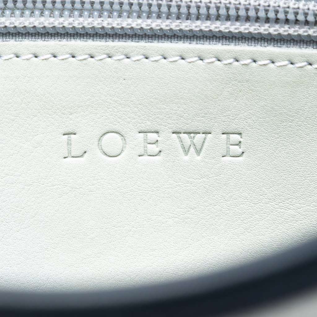 Loewe Suede Anagram Switching Shoulder Bag MultiColor Leather Very good - Box View