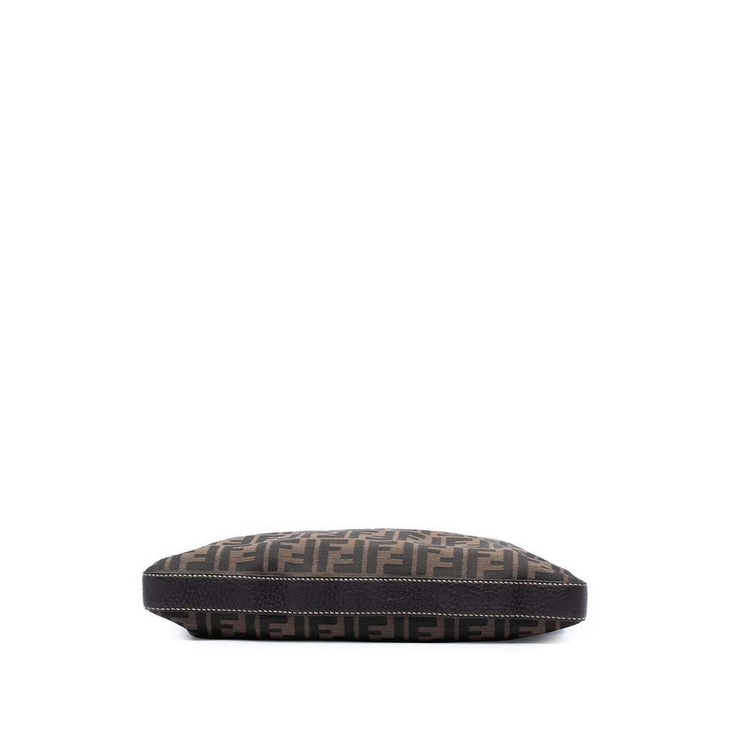 Fendi Zucca Canvas Selleria Crossbody Brown Very good condition - Inside View