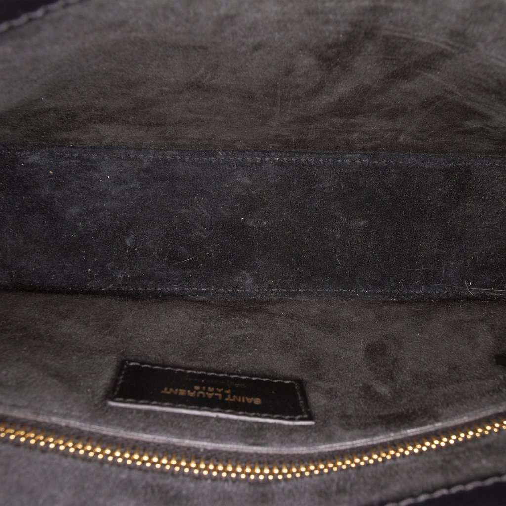 Saint Laurent Mini Patent Le 5 a 7 Black Leather Very good - Model View