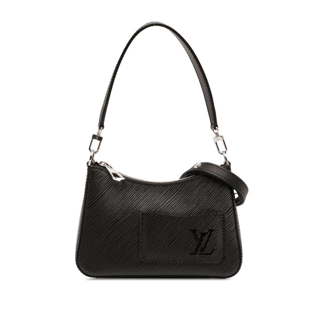Louis Vuitton Epi Marellini Black Leather Very good condition - Front View