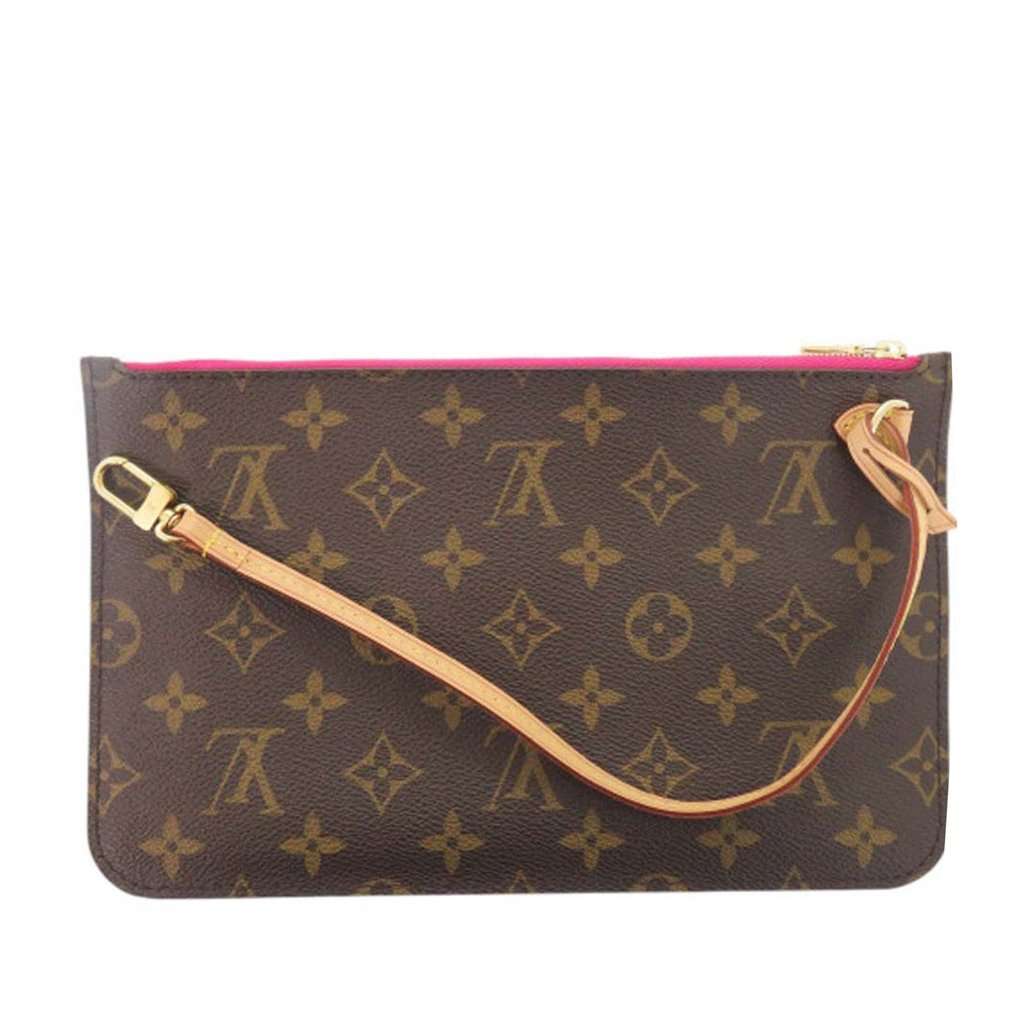 Louis Vuitton Monogram Neverfull MM Brown Very good condition - Back View