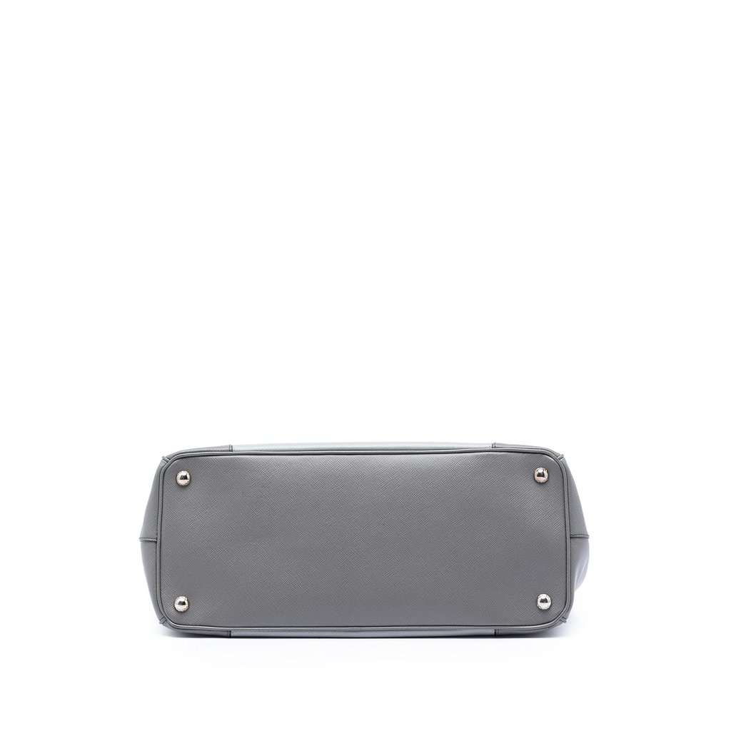 Prada Large Bicolor Saffiano Lux Galleria Double Zip Satchel Other Leather Very good condition - Inside View
