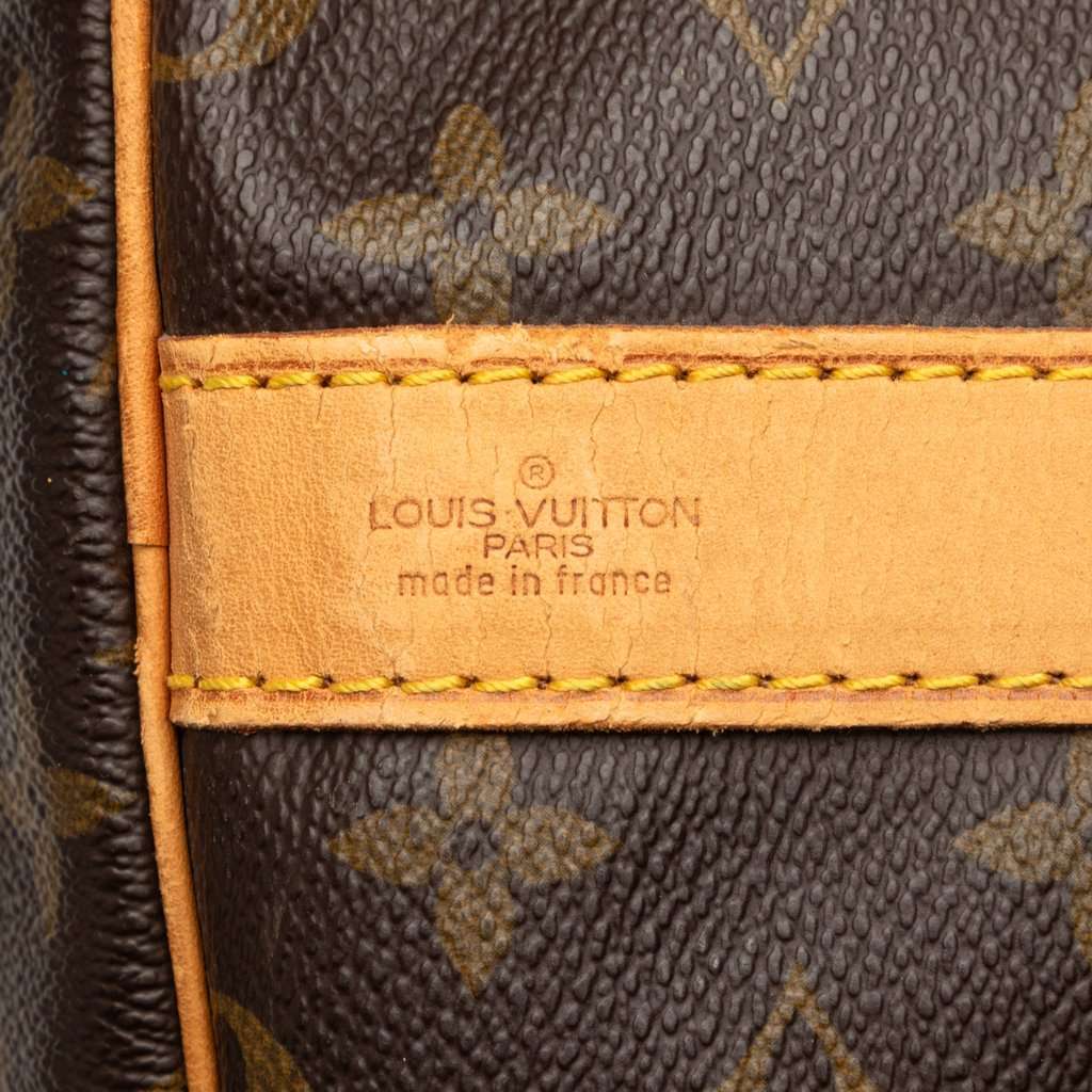 Louis Vuitton Monogram Keepall Bandouliere 60 Brown Good - Box View