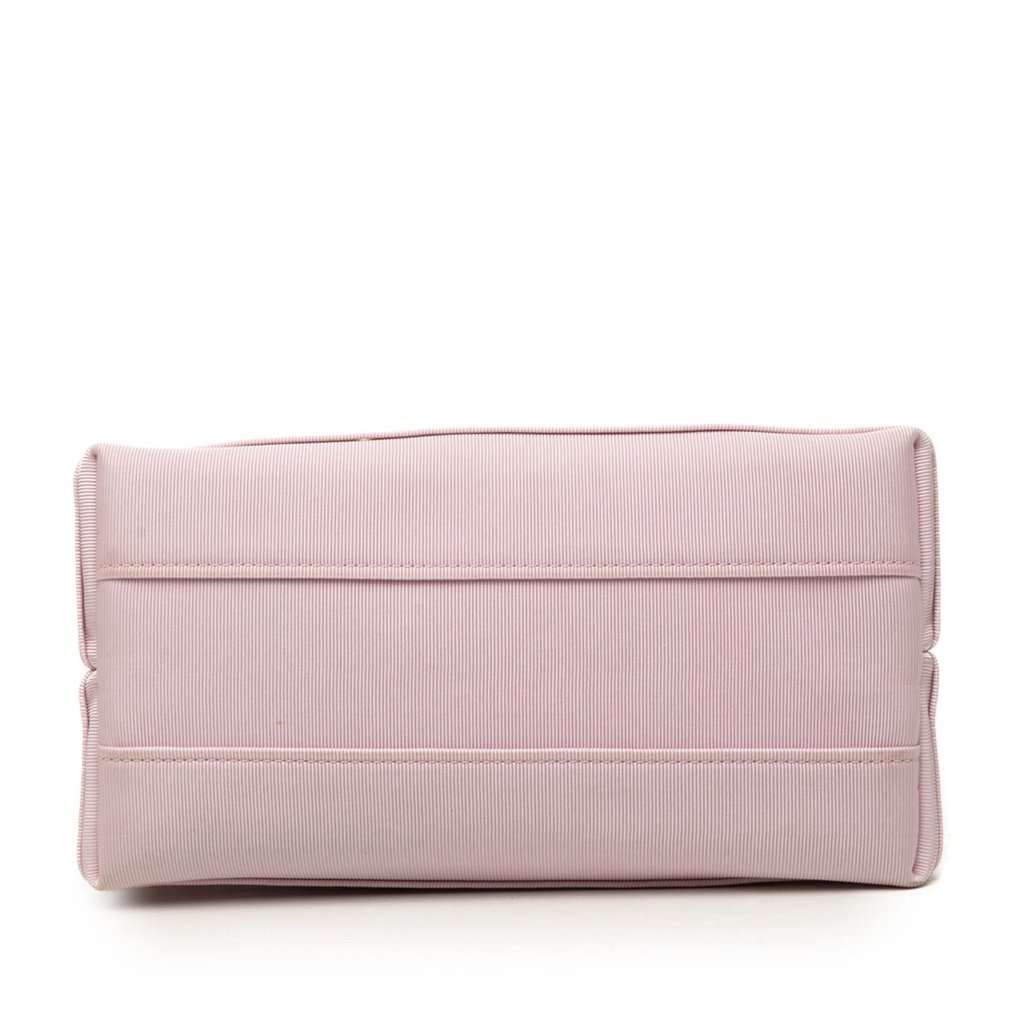 Ferragamo Small Canvas Signature Tote Pink Very good - Inside View