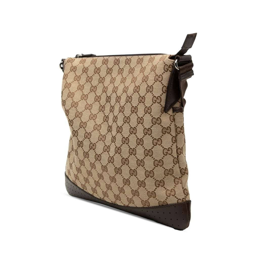 Gucci GG Canvas Crossbody Beige Very good condition - Back View