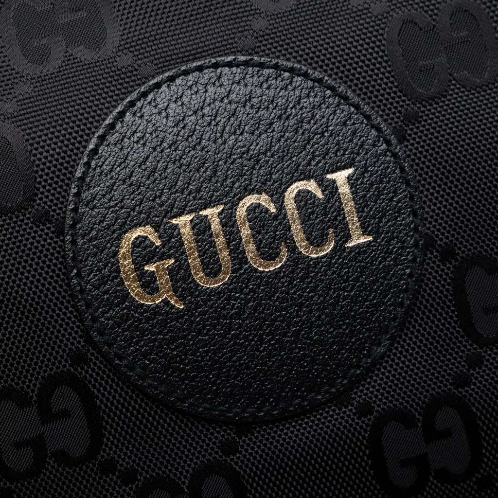 Gucci GG Econyl Off The Grid Convertible Tote Black Very good condition - Box View