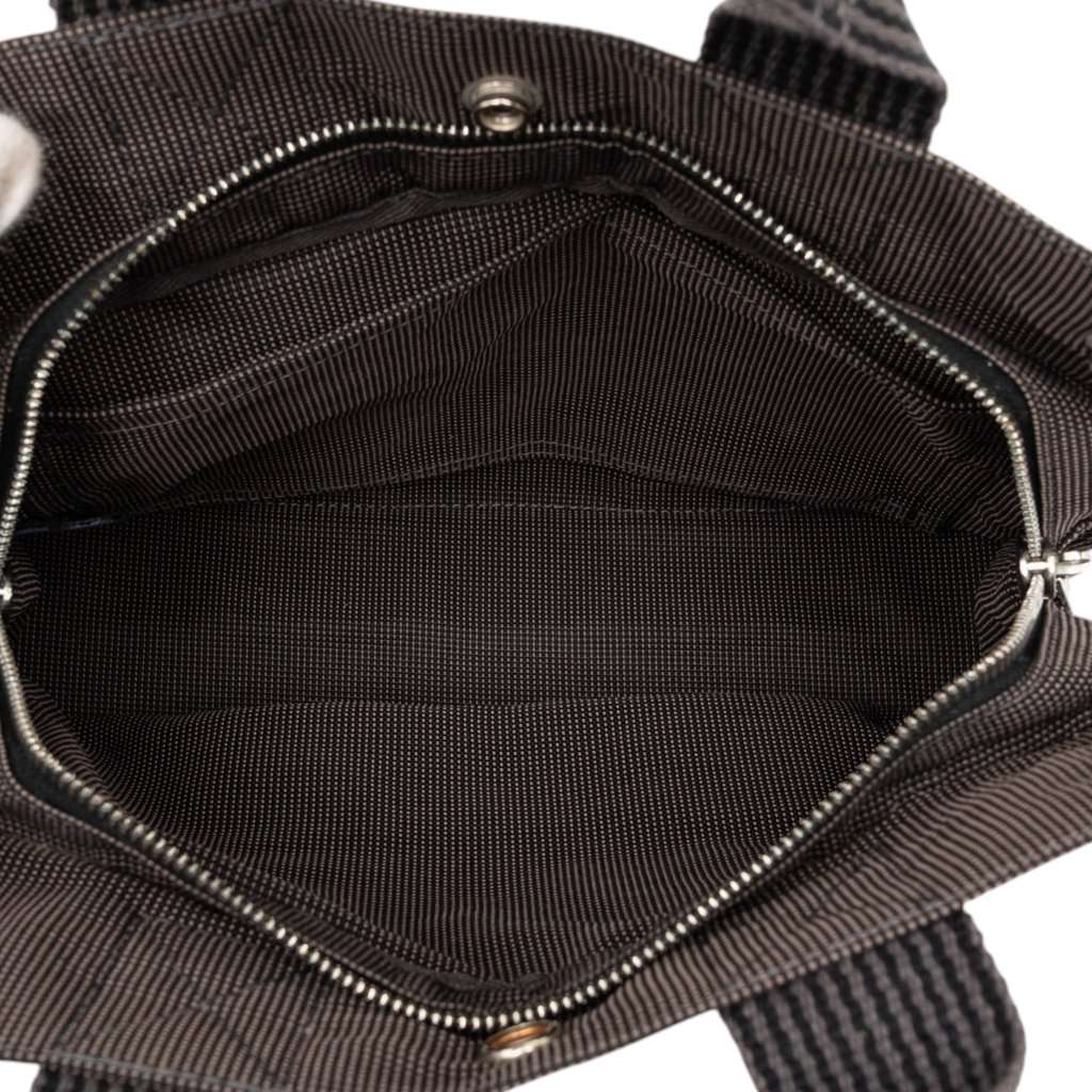 Hermès Canvas Herline PM Black Very good condition - Model View