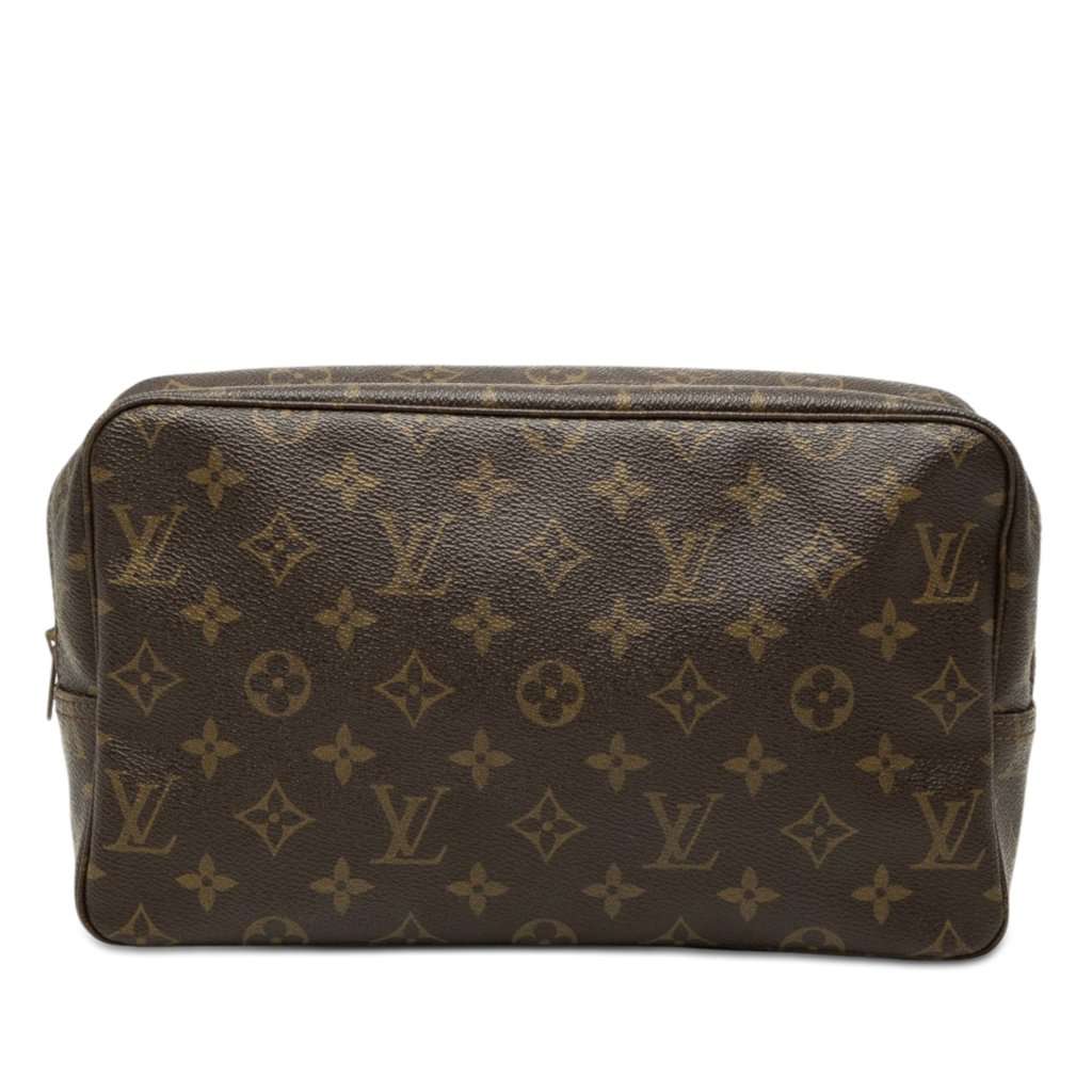 Louis Vuitton Monogram Trousse Toilette 28 Brown Very good - Front View