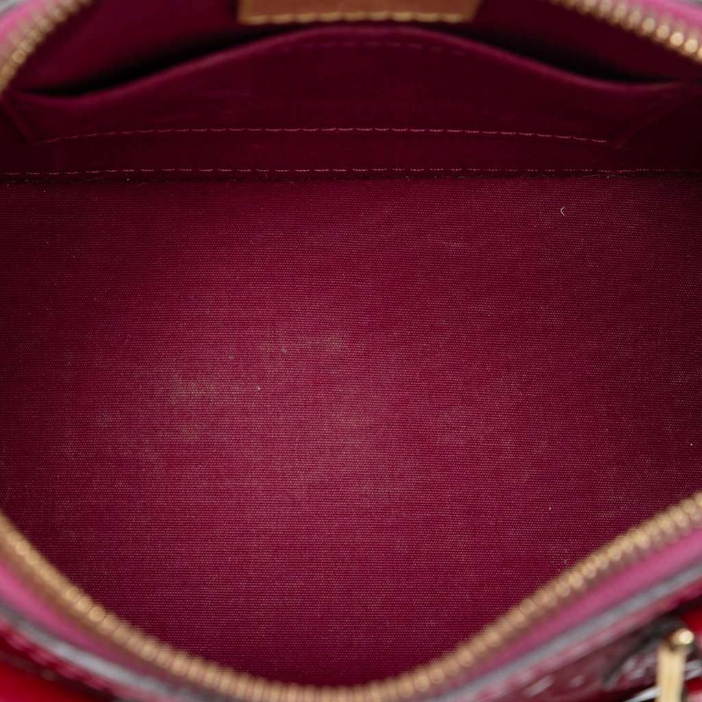 Louis Vuitton Monogram Vernis Alma BB Pink Leather Very good condition - Model View