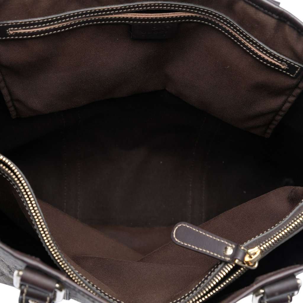 Gucci GG Supreme Joy Vertical Tote Beige Very good condition - Model View
