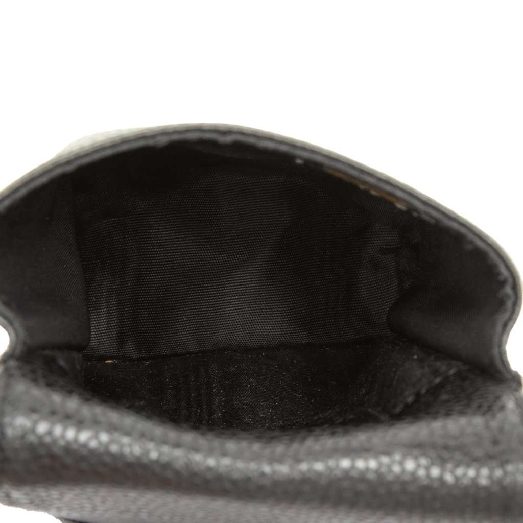 Chanel CC Caviar Cigarette Case Black Leather Very good condition - Model View