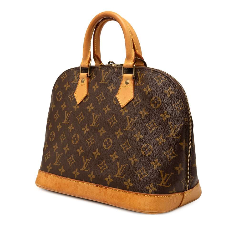 Louis Vuitton Monogram Alma PM Brown Very good - Back View