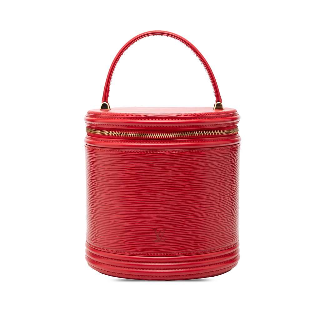 Louis Vuitton Epi Cannes Red Leather Good condition - Front View