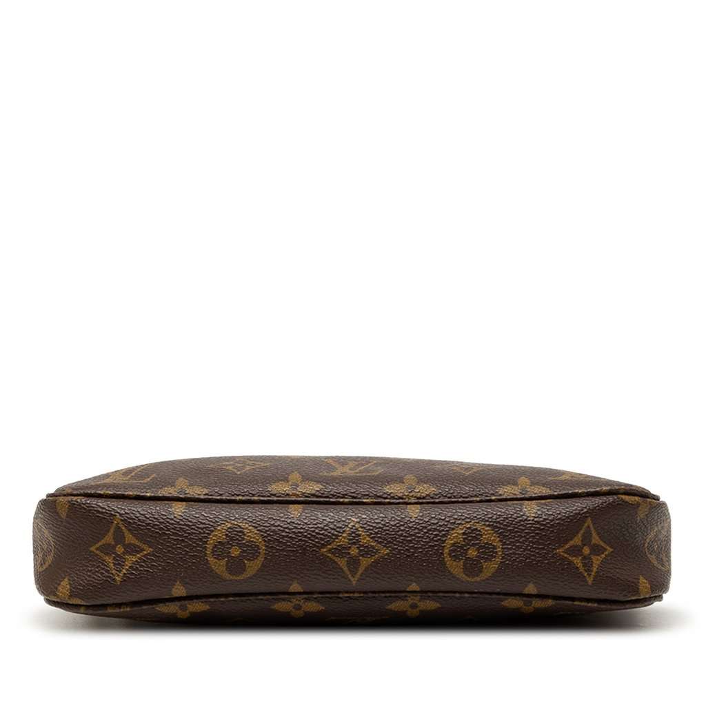 Louis Vuitton Monogram Pochette Accessoires Brown Good - Inside View