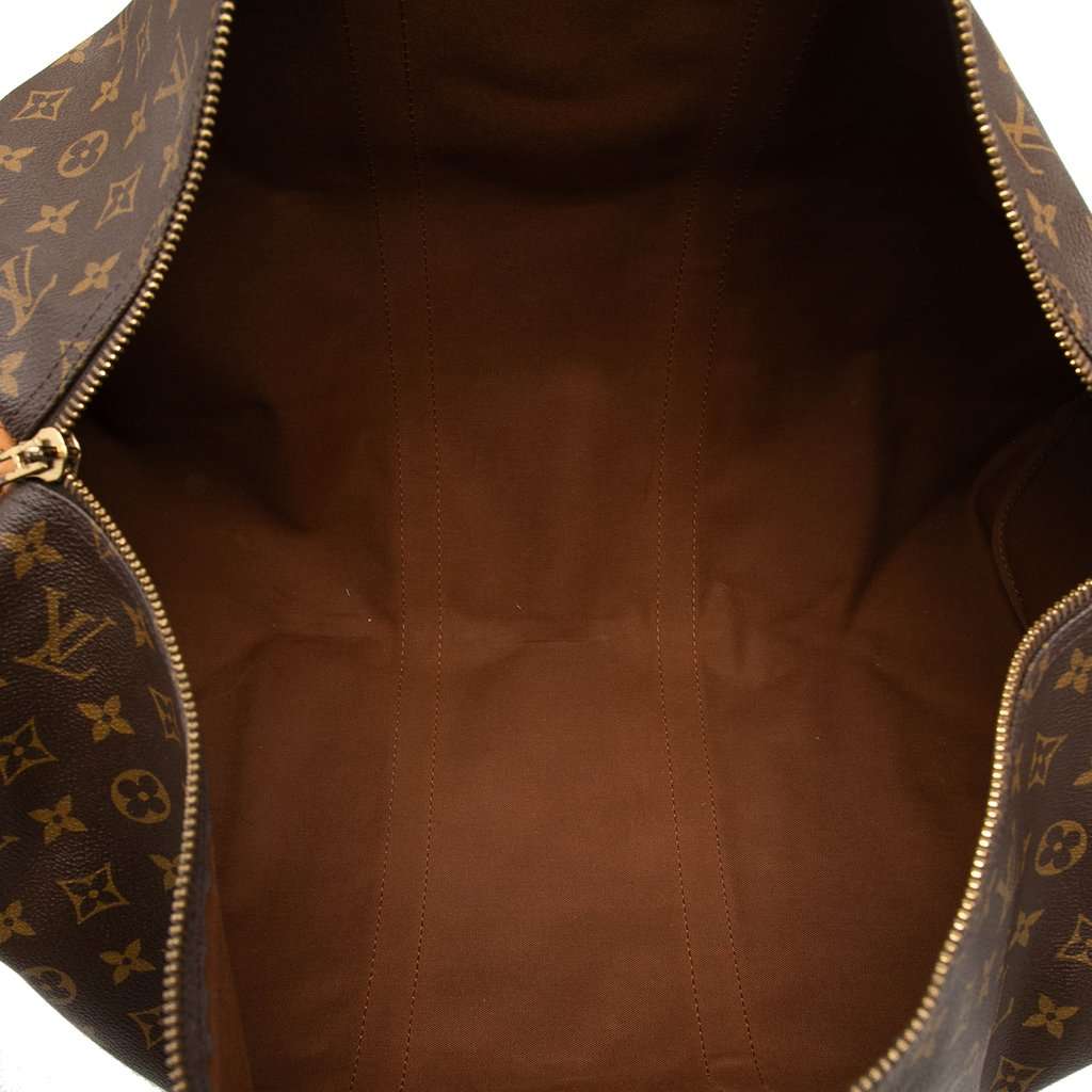 Louis Vuitton Monogram Keepall 55 Brown Good condition - Model View