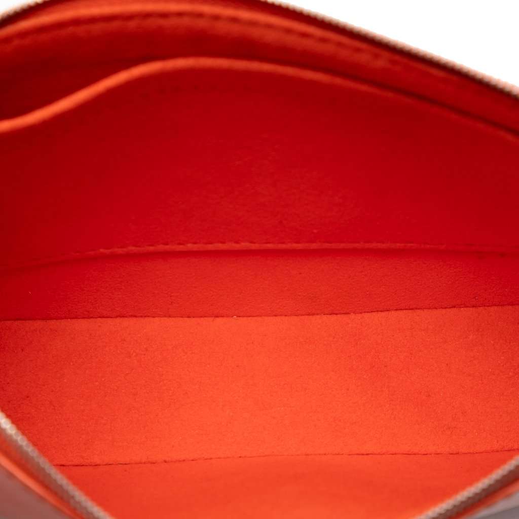 Louis Vuitton Epi Pochette Accessoires Orange Leather Very good condition - Model View