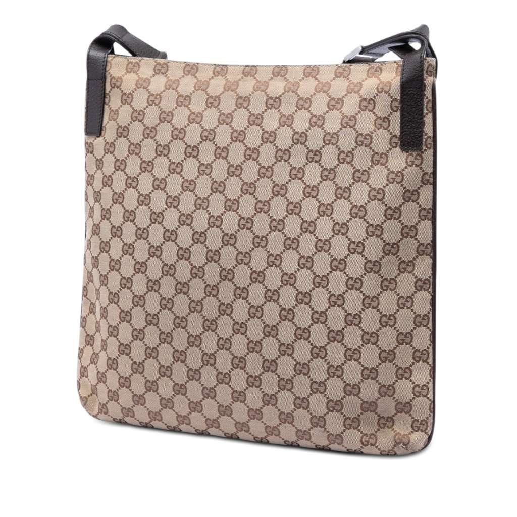 Gucci GG Canvas Crossbody Beige Very good condition - Back View