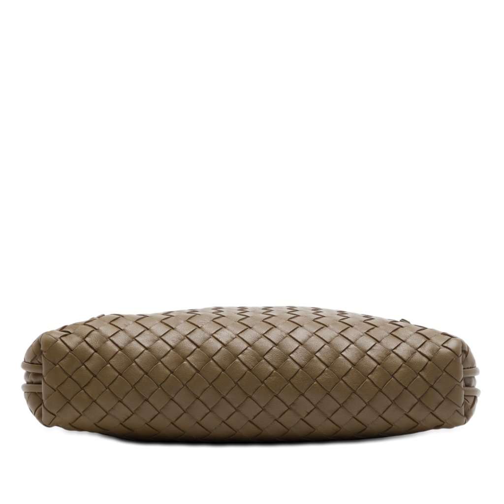 Bottega Veneta Nappa Intrecciato Nodini Crossbody Brown Leather Very good - Inside View