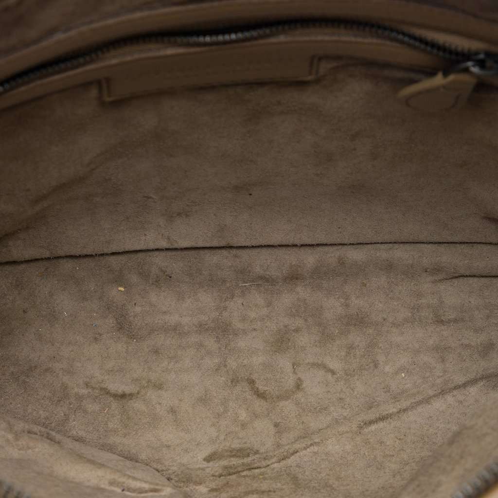Bottega Veneta Nappa Intrecciato Nodini Crossbody Brown Leather Very good - Model View