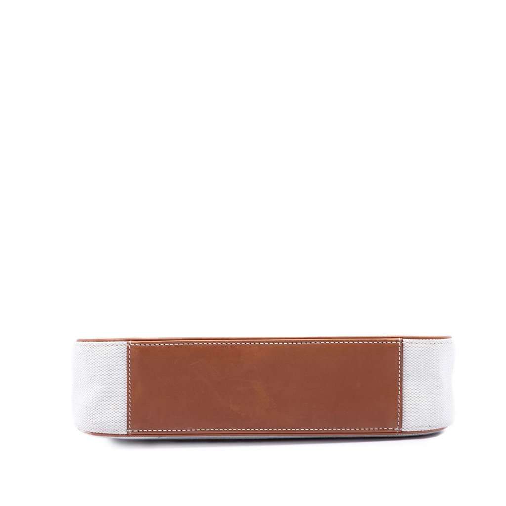 Saint Laurent Canvas and Leather Le 5 a 7 White Very good condition - Inside View
