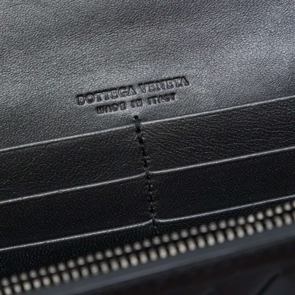 Bottega Veneta Nappa Intrecciato Satchel Brown Leather Very good - Box View