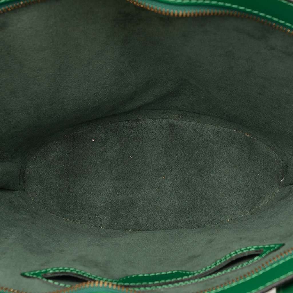 Louis Vuitton Epi Saint Jacques PM Short Strap Green Leather Very good condition - Model View