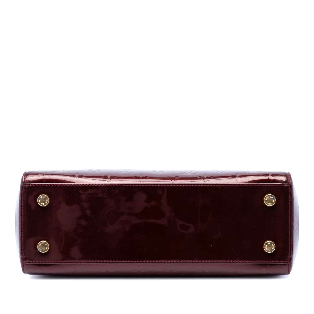 Louis Vuitton Monogram Vernis Brea MM Red Leather Very good condition - Inside View