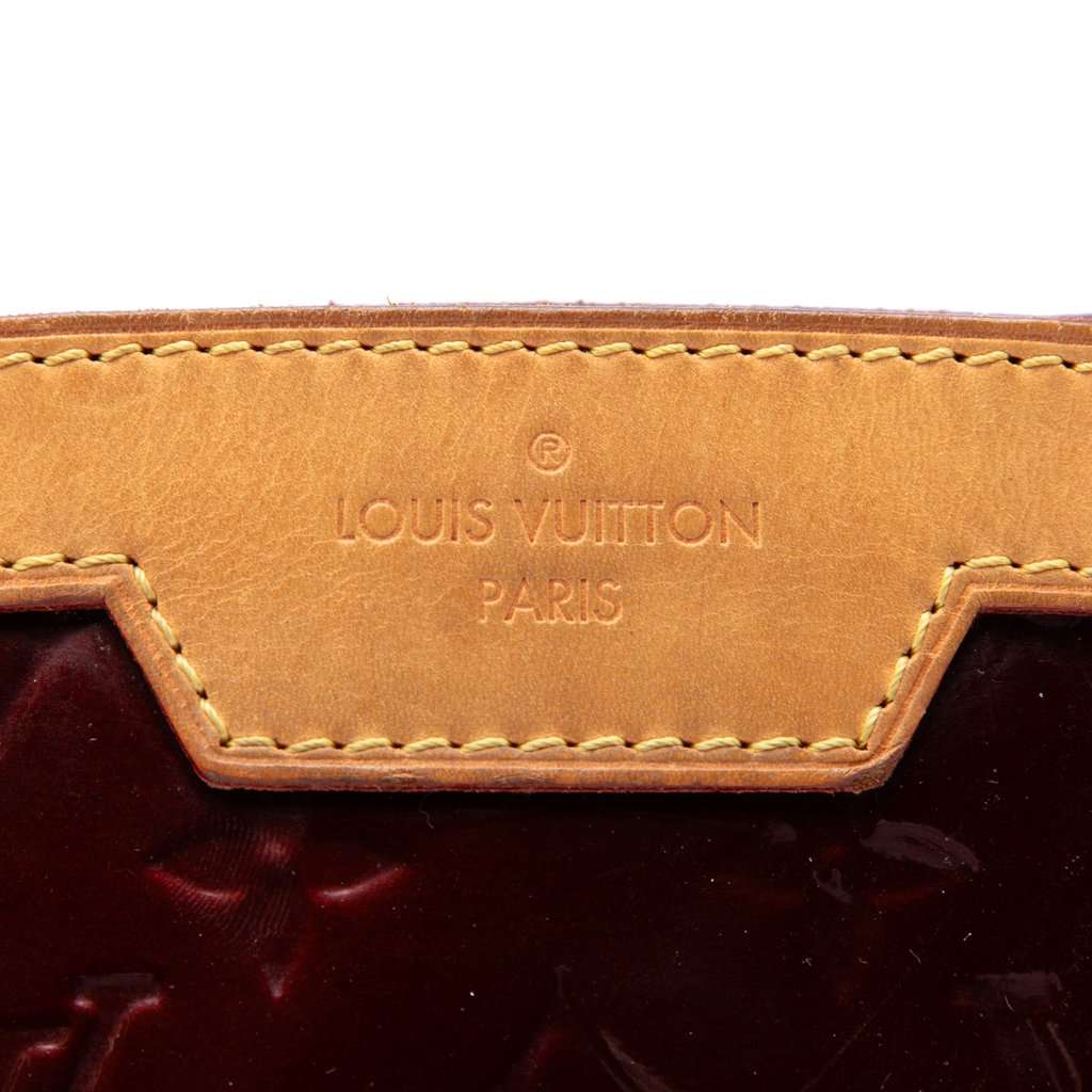 Louis Vuitton Monogram Vernis Brea MM Red Leather Very good condition - Box View