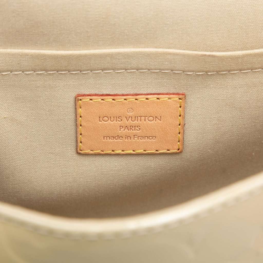 Louis Vuitton Monogram Vernis Bellflower GM Brown Leather Very good - Box View