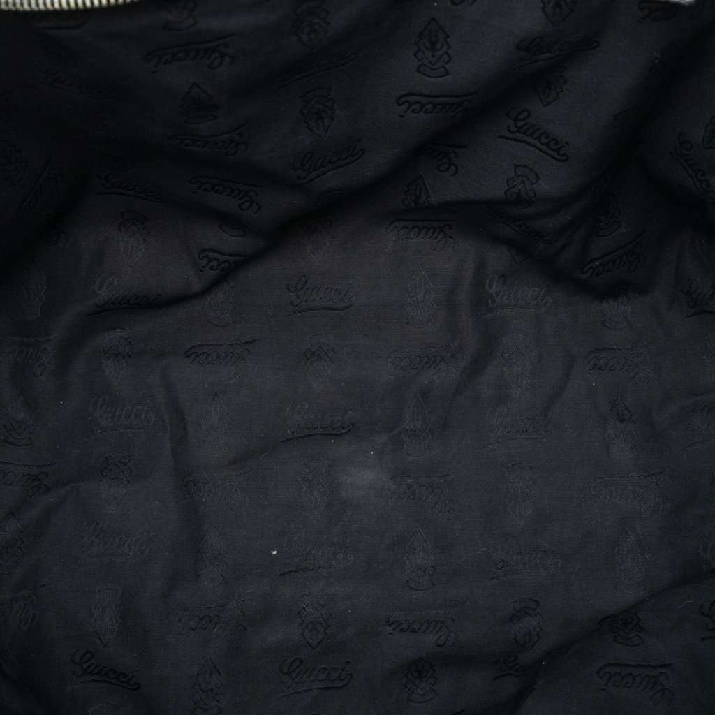 Gucci Fiat 500 Large GG Imprime Web Tote Black Good condition - Model View