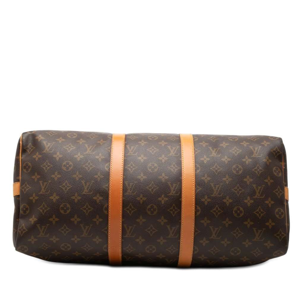 Louis Vuitton Monogram Keepall Bandouliere 50 Brown Good condition - Inside View