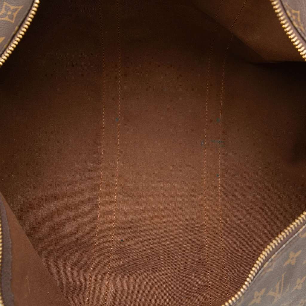 Louis Vuitton Monogram Keepall Bandouliere 50 Brown Good condition - Model View