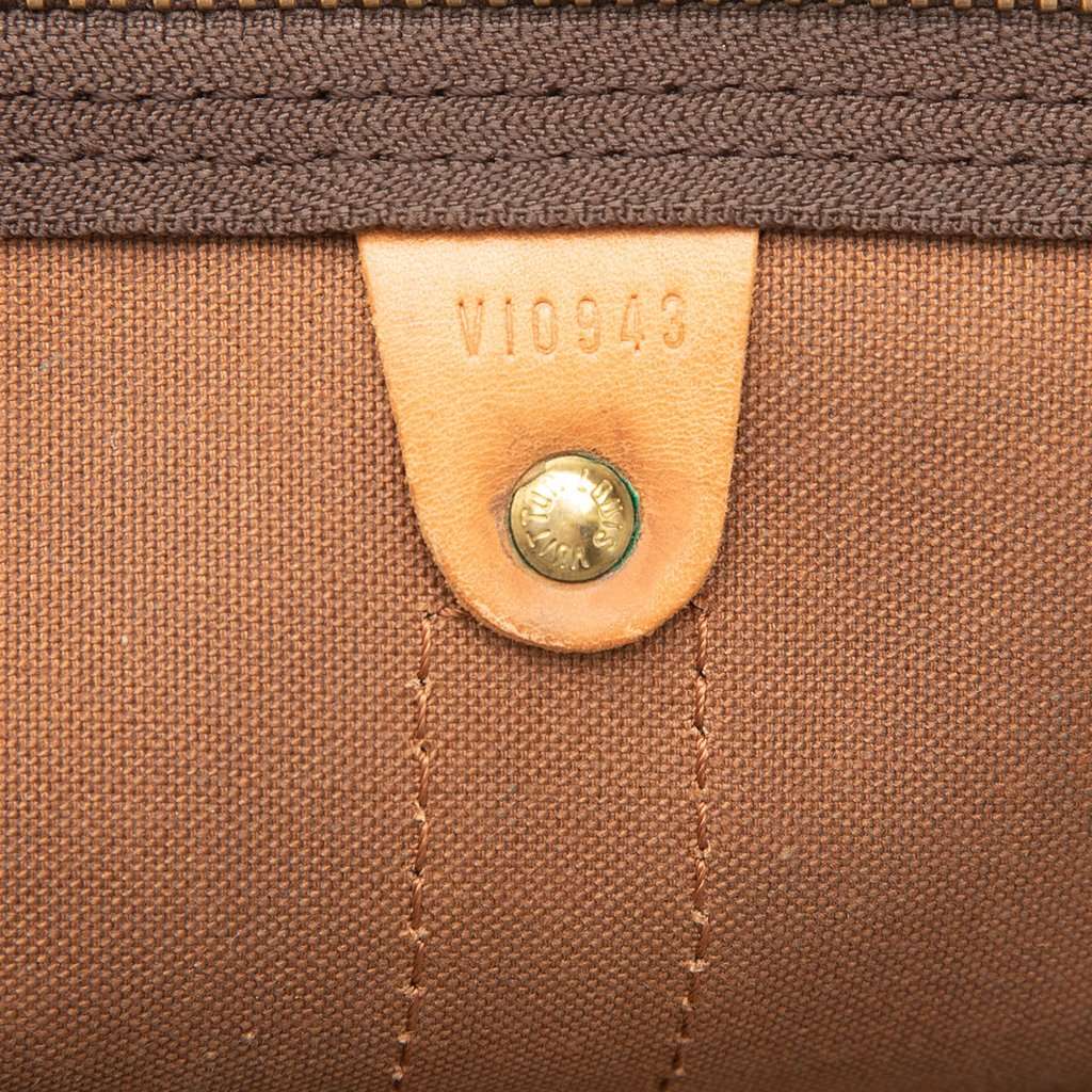 Louis Vuitton Monogram Keepall Bandouliere 50 Brown Good condition - Box View