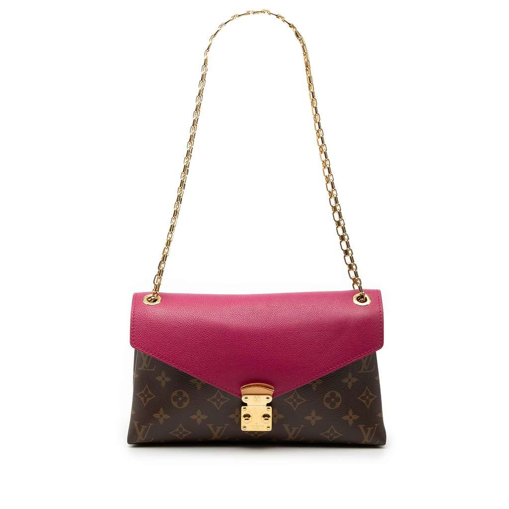 Louis Vuitton Monogram Pallas Chain Brown Very good condition - Front View