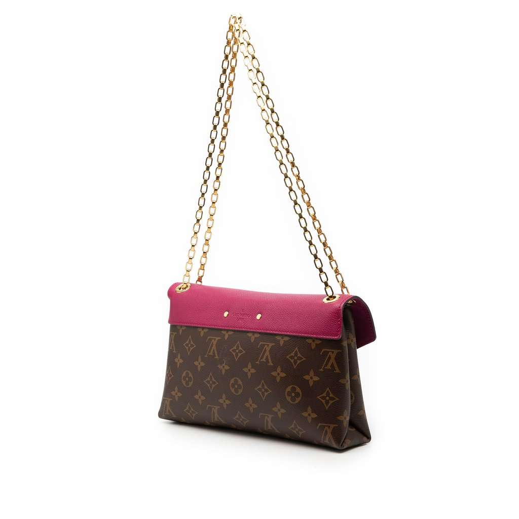 Louis Vuitton Monogram Pallas Chain Brown Very good condition - Back View