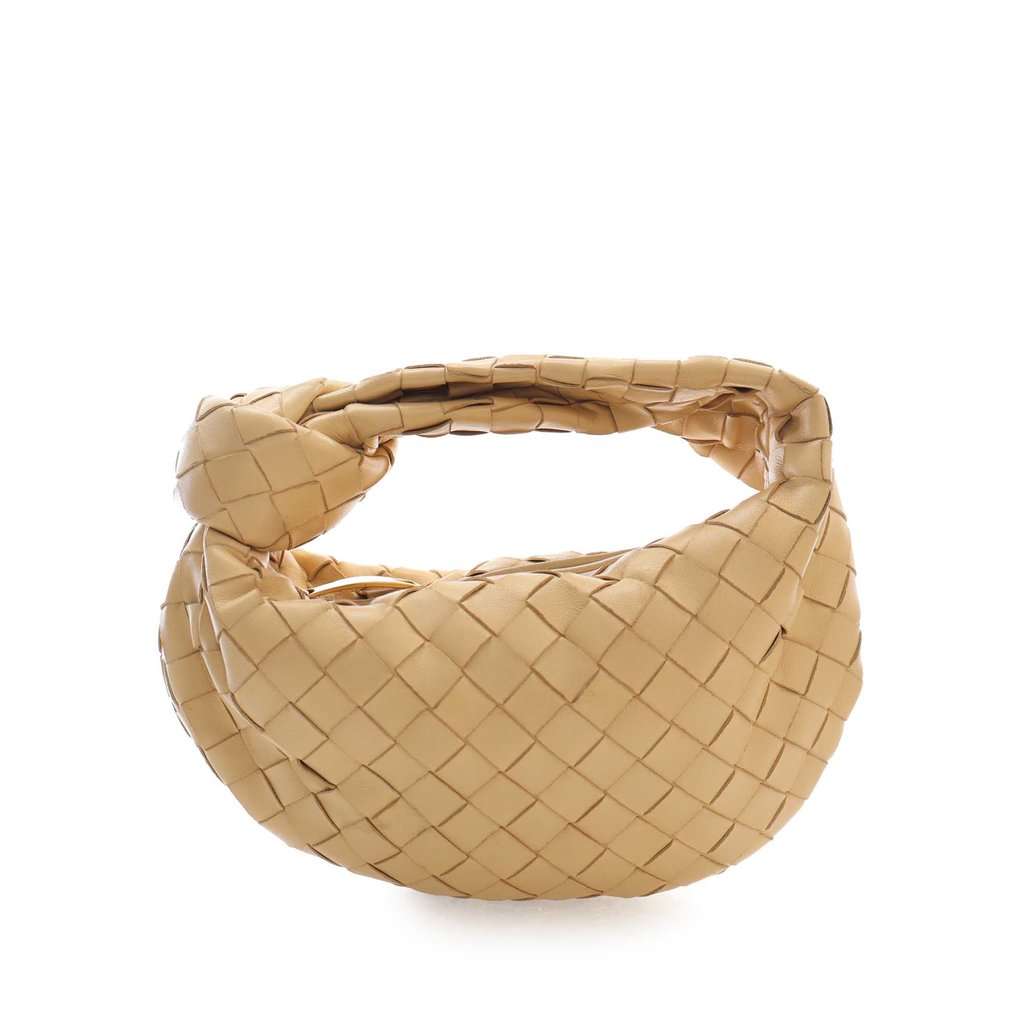 Bottega Veneta Mini Nappa Intrecciato Jodie Beige Leather Very good condition - Inside View