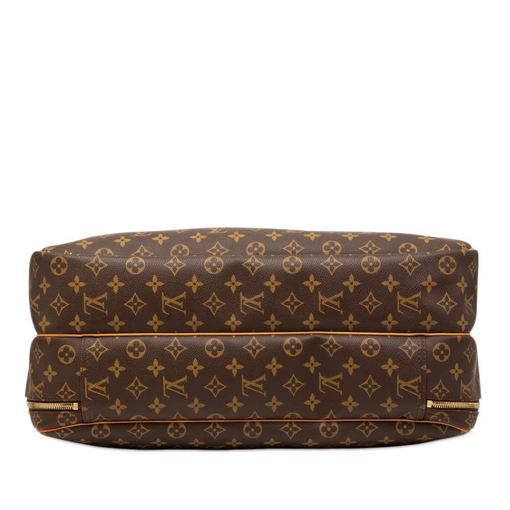 Louis Vuitton Monogram Alize 24 Heures Brown Very good condition - Inside View