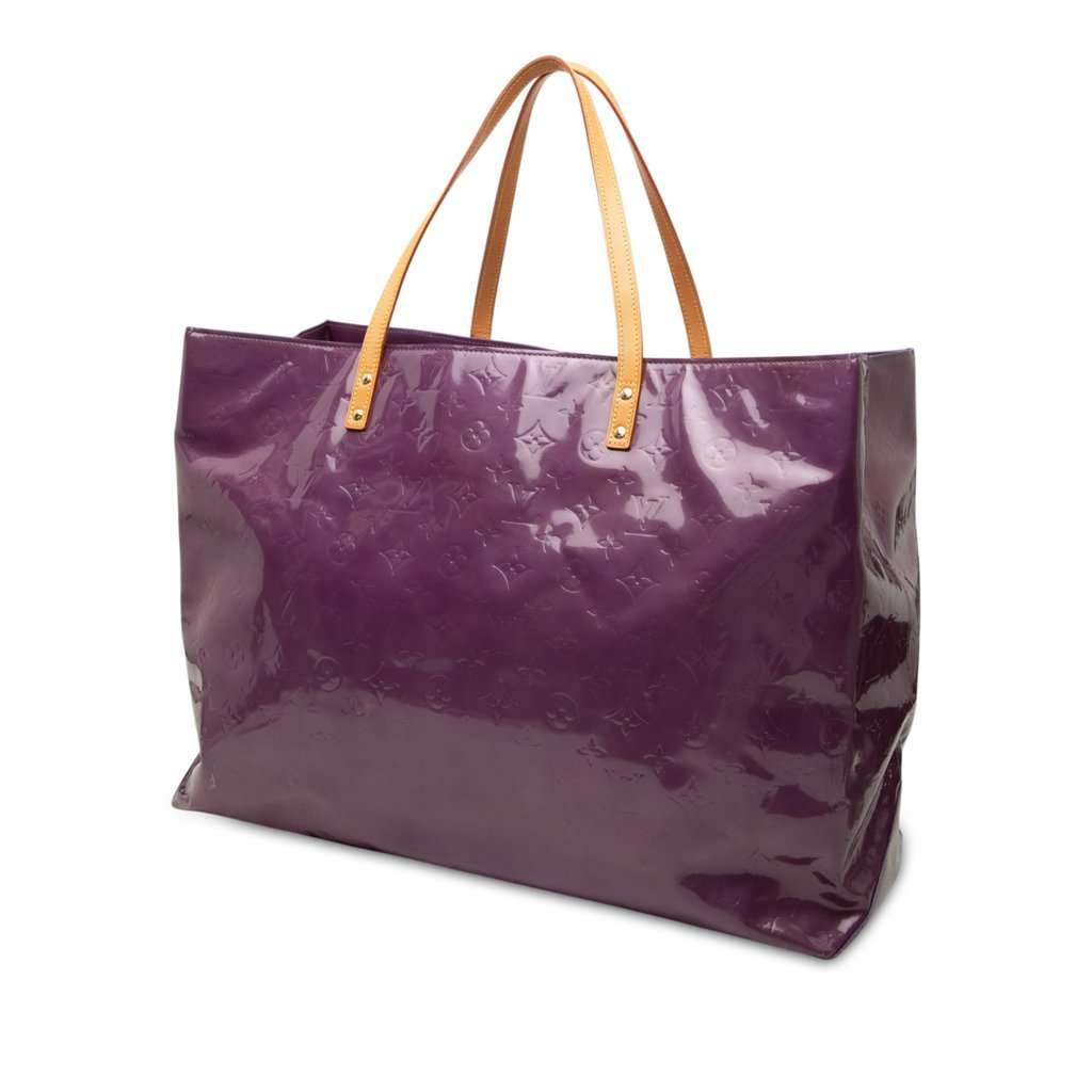 Louis Vuitton Monogram Vernis Reade GM Purple Leather Very good - Back View