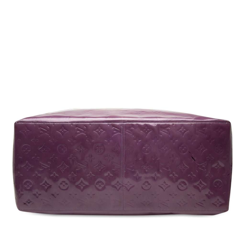 Louis Vuitton Monogram Vernis Reade GM Purple Leather Very good - Inside View